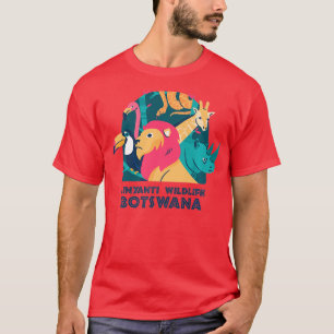 Camiseta Linyanti Wild Life Botswana Safari Parque Nacional