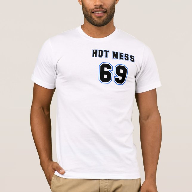Camiseta Lío caliente #69 (Anverso)