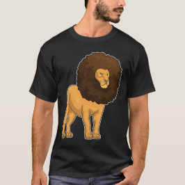 Camiseta Lion Afro Heridos