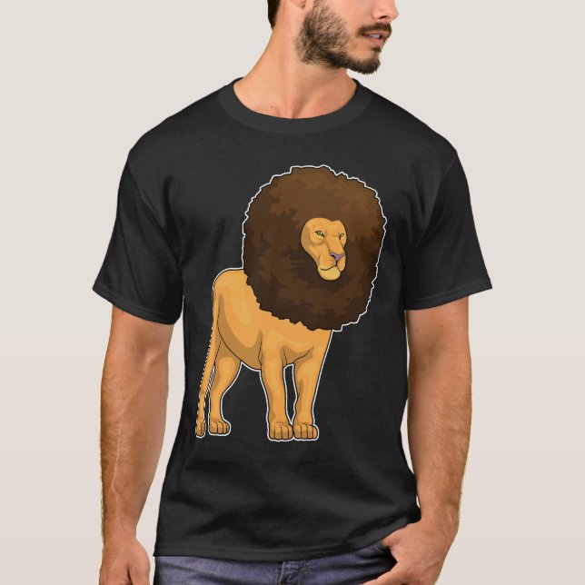 Camiseta Lion Afro Heridos (Anverso)