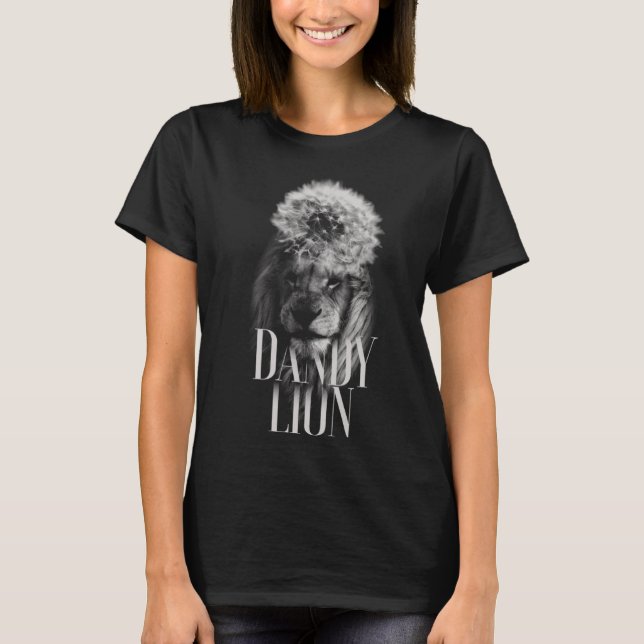 Camiseta Lion Artwork Dandy Lion (Anverso)