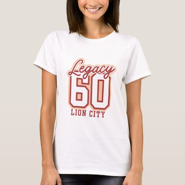 Camiseta Lion City Legacy Celebration (Anverso)
