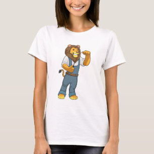 Camiseta Lion como destornillador de Handyman