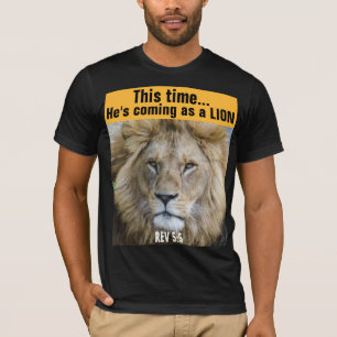 CAMISETA LION DE JUDAH JESUS VIENDO T-SHIRT