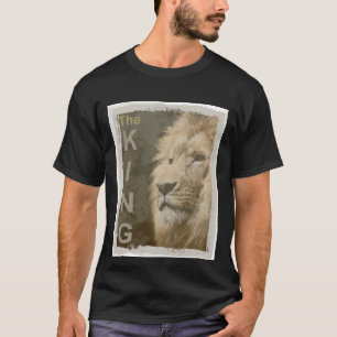 Camiseta Lion Elegant Modern Color Template Basic