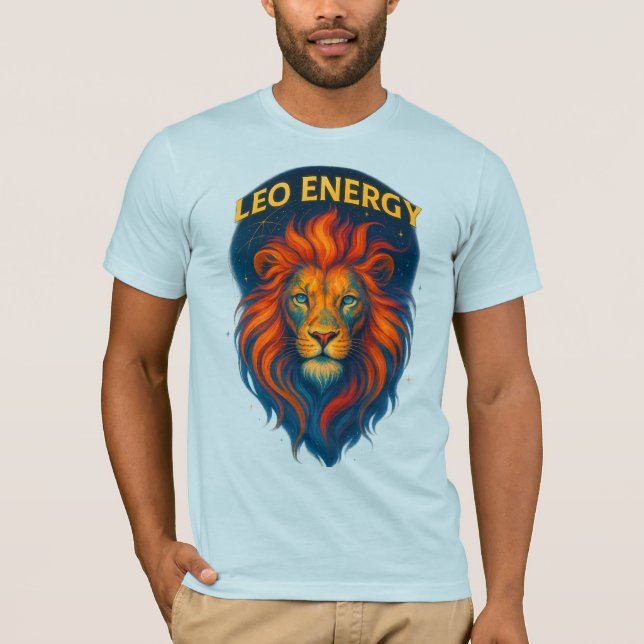 Camiseta Lion Energy Graphic T-Shirt for Men (Anverso)