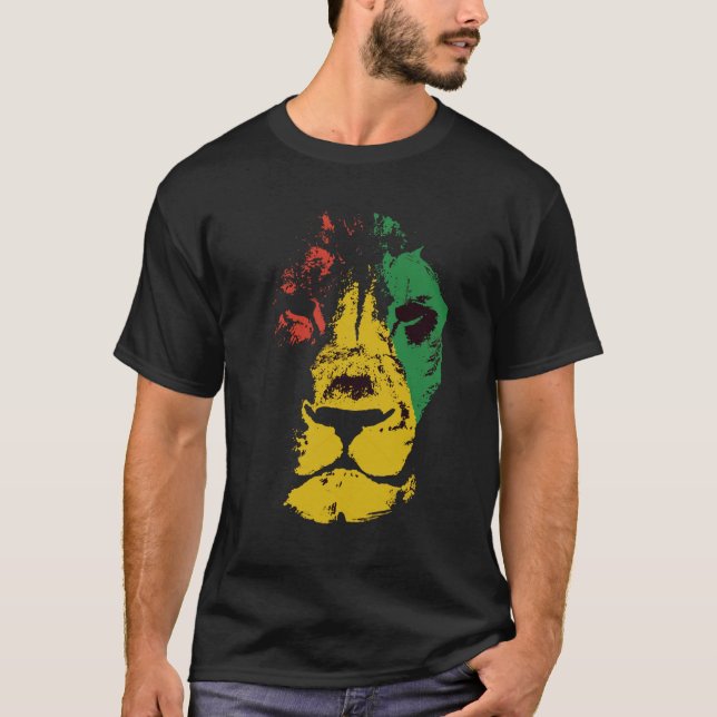 Camiseta Lion Face (Anverso)