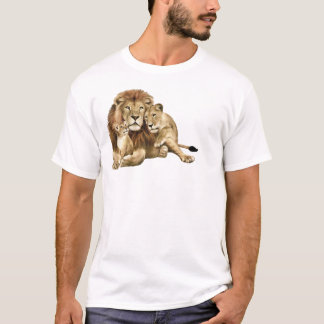 Camiseta lion family