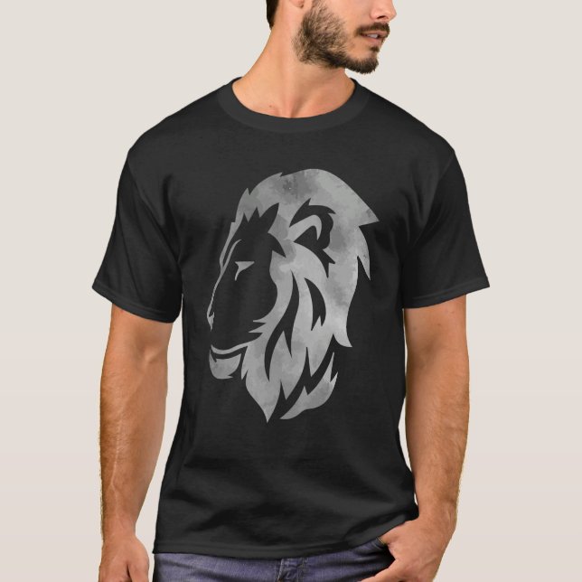 Camiseta Lion Felidae Gran Cabina De Gato Hombres Mujeres N (Anverso)