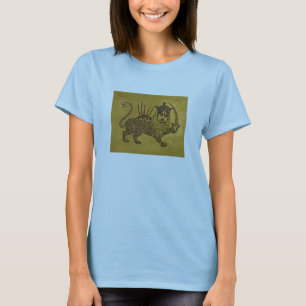 Camiseta Lion Flag Design