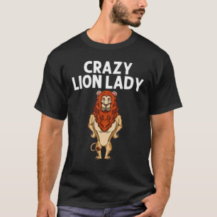Camiseta Lion For Women Mom Lioness Zookeeper Africa Circus