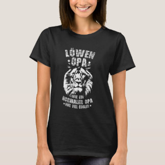 CAMISETA LION GRANDPA COMO UN ABUELO NORMAL SÓLO MUCHO COOL