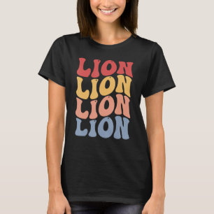 Camiseta Lion Groovy Retro