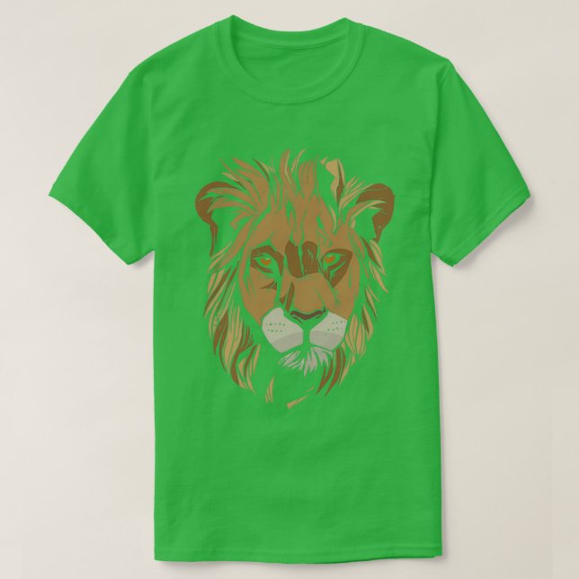 Camiseta Lion Head (Diseño del anverso)