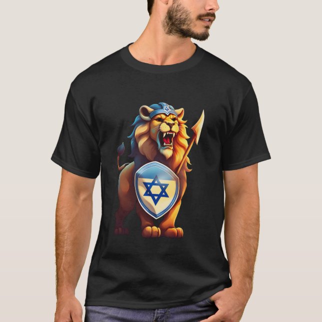 Camiseta Lion Israel Viking (Anverso)