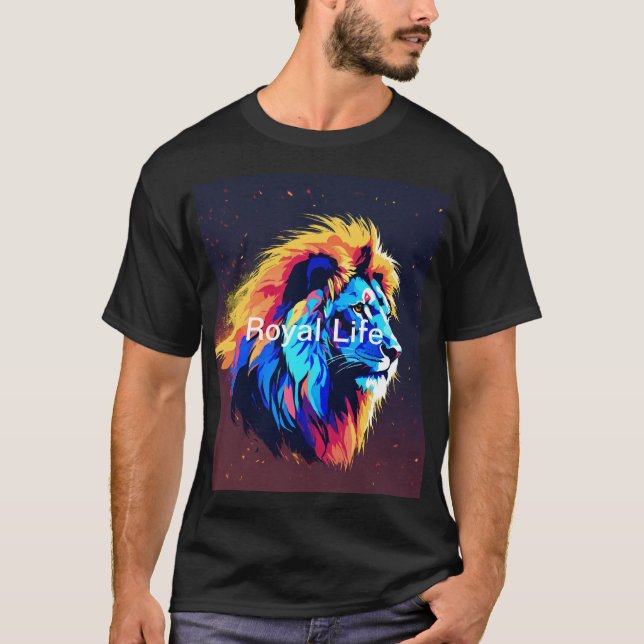 Camiseta Lion King Basic Tee: Adoptar la vida real (Anverso)