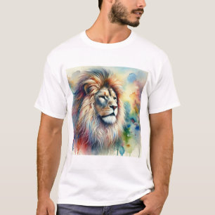 Camiseta Lion Majesty 200824AREF131 (1) - Watercolor