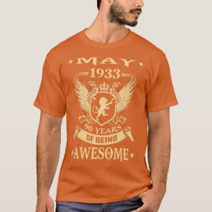 Camiseta Lion May 1933 Edición Limitada 90 Años De Ser Aw