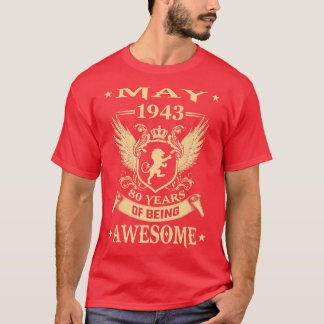 Camiseta Lion May 1943 Edición Limitada 80 Años De Ser Aw