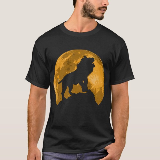 Camiseta Lion Moon (Anverso)