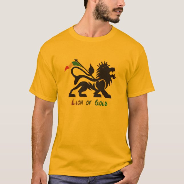 Camiseta Lion Of  Gold. (Anverso)