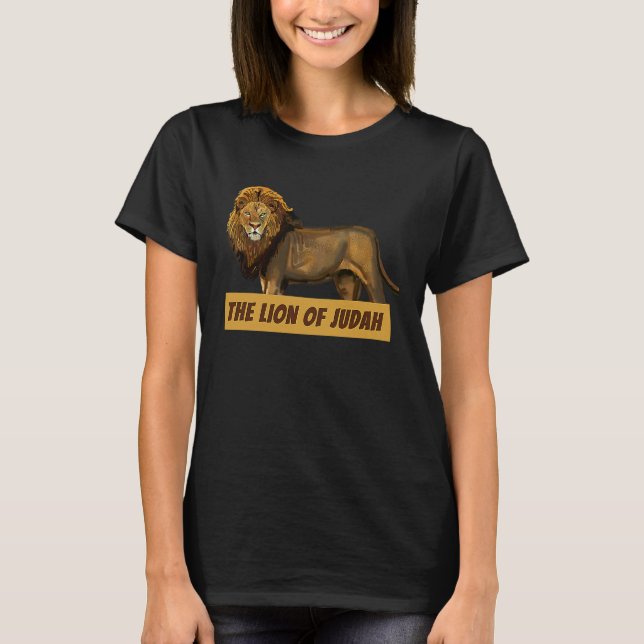 Camiseta Lion of Judah Christian (Anverso)