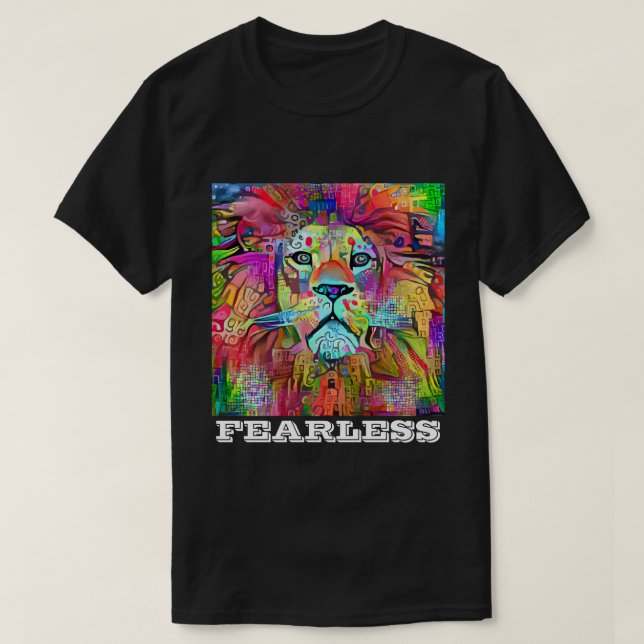 CAMISETA LION PATRIOT T-SHIRTS TEARS (Diseño del anverso)