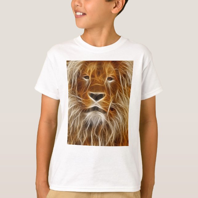 Camiseta Lion Portrait (Anverso)