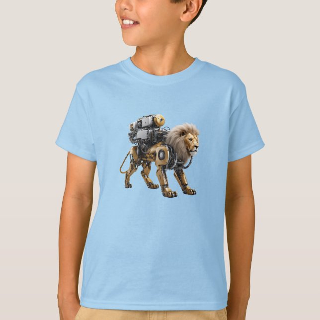 Camiseta Lion Robot (Anverso)