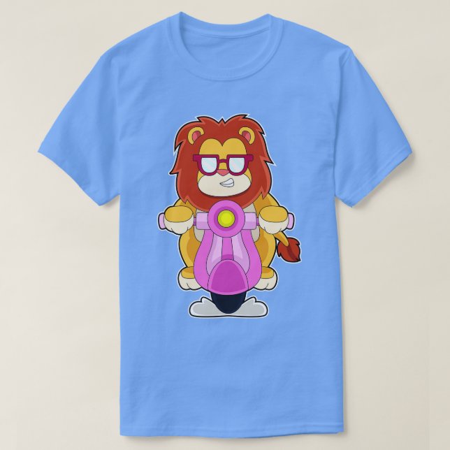 Camiseta Lion Scooter (Diseño del anverso)