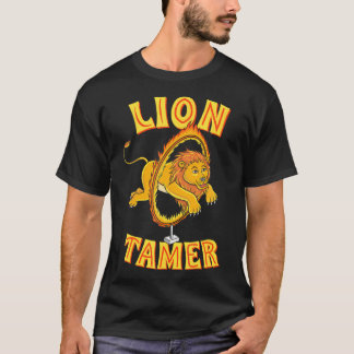 Camiseta Lion Tamer Circus Tema Fiesta
