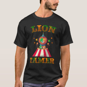 Camiseta Lion Tamer Divertidos niños Circus Costume Fiesta