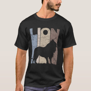 Camiseta Lion Vintage Zookeeper Retro Lion Zookeep