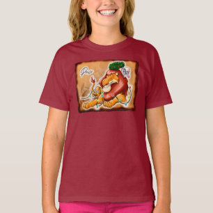 Camiseta LION Y LAMB PEACE por Jeff Willis Art