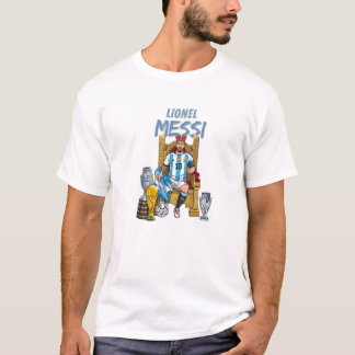 Camiseta Lionel Messi GOAT Football Soccer Legend Fan Gift