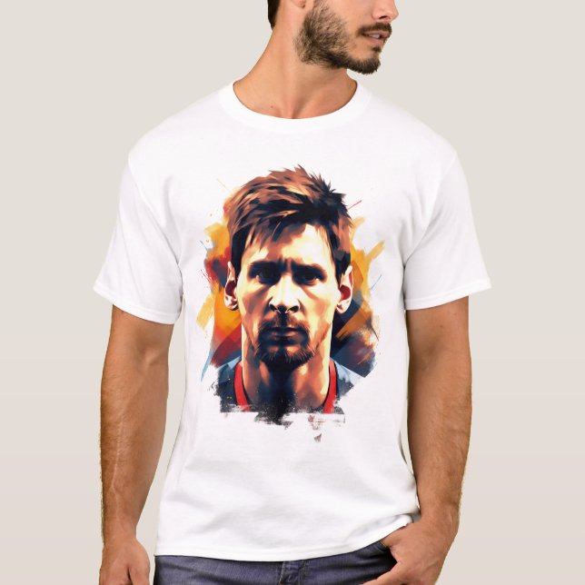 Camiseta Lionel Messi T.camisetas (Anverso)