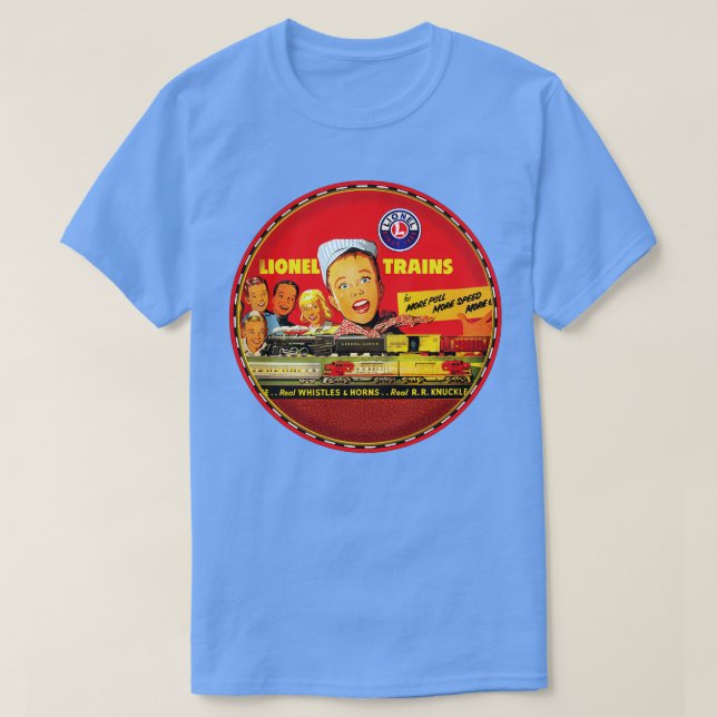 Camiseta Lionel Model Trains Estados Unidos (Diseño del anverso)