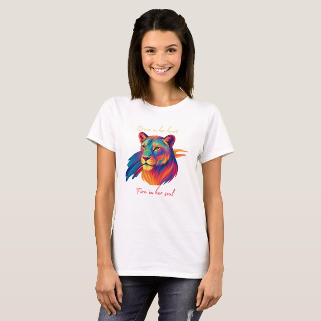 Camiseta Lioness Grace (Anverso completo)