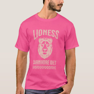 Camiseta Lioness Zero Carb Lib Diet Carnivore