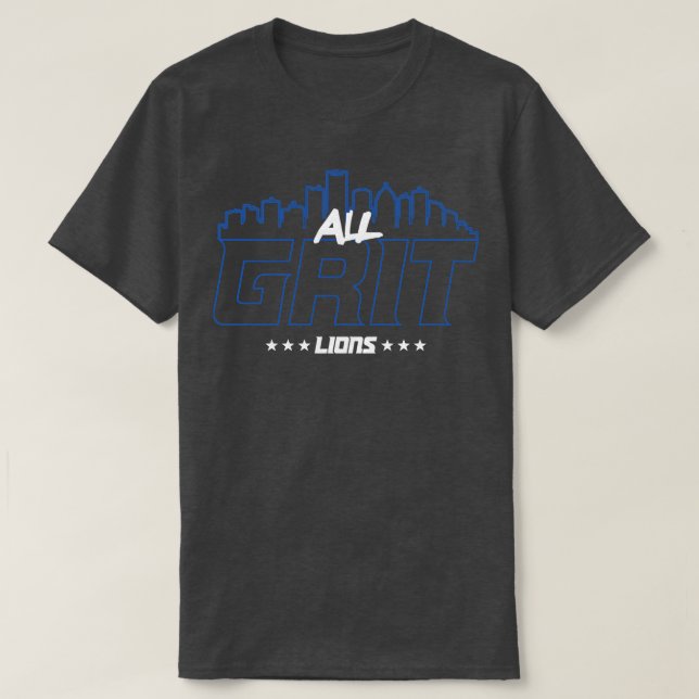 Camiseta LIONS ALL GRIT Lions Baseball TShirt (Diseño del anverso)