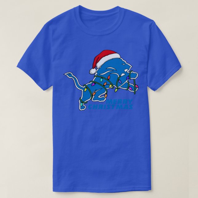 Camiseta Lions Merry Christmas Hoodie (Diseño del anverso)