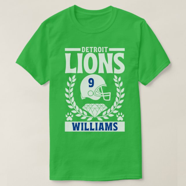 Camiseta Lions Williams 9 American (Diseño del anverso)