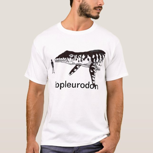 Camiseta Liopleurodon mágico (Anverso)