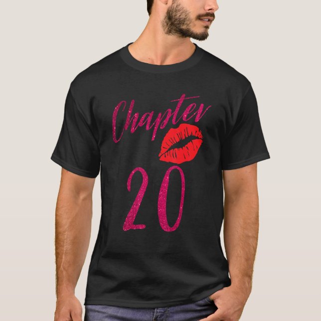 Camiseta Lip de 20 años Cumpleaños Equipo Chica de 20 años  (Anverso)
