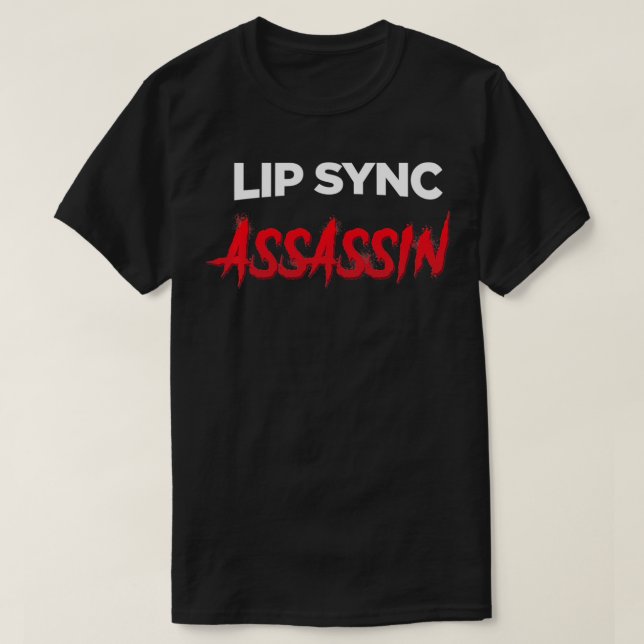 Camiseta Lip Sync Assassin Funny Drag Queen (Diseño del anverso)