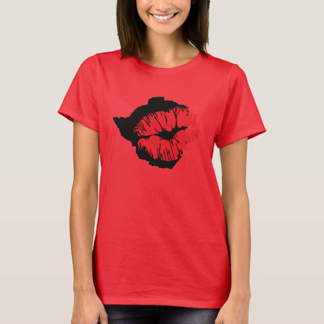 CAMISETA LIPS (Anverso)
