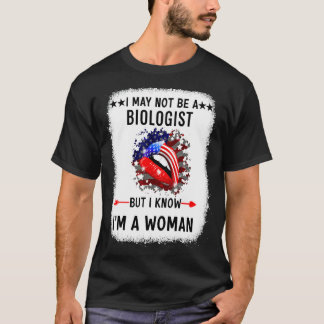 Camiseta Lips que quizás no sea bióloga pero sé que soy muj