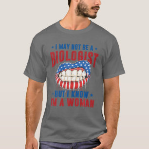 Camiseta Lips que quizás no sea bióloga pero sé que soy muj
