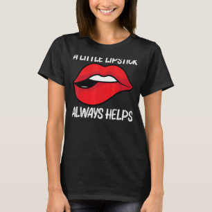 Camiseta Lipstick De Guay Para Hombres Mujeres Maquillaje C