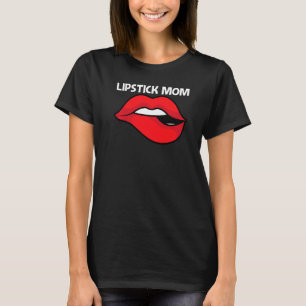 Camiseta Lipstick De Guay Para La Maquillaje Cosmético De M